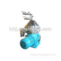 Fast rotation disc bowl centrifugal separation for coconut oil production